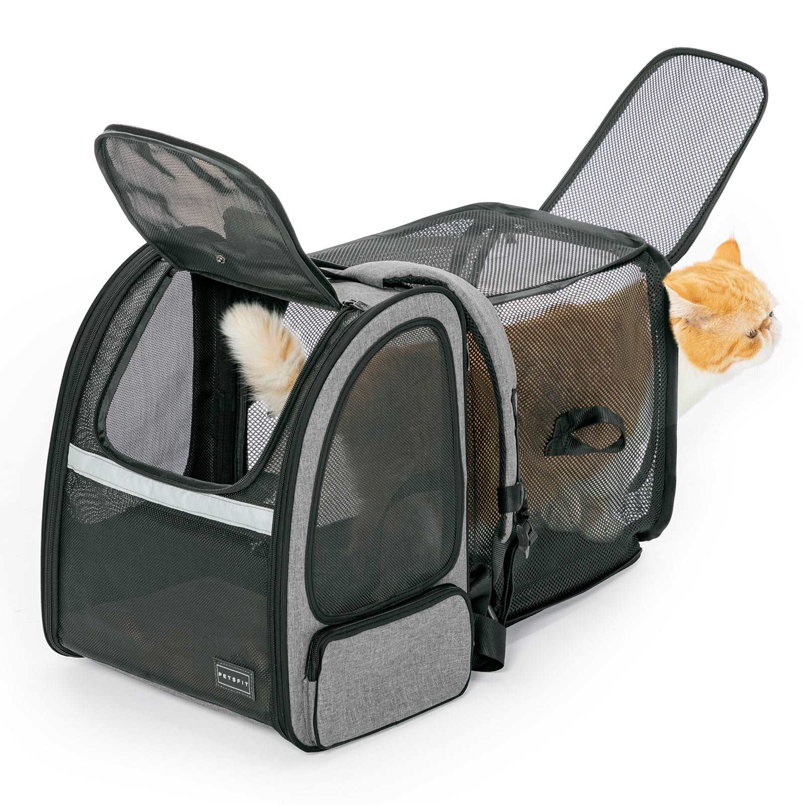 Petsfit-Dog-and-Cat-Backpack-Carrier-Expandable-with-Great-Ventilation-12