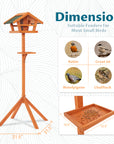 petsfit-outdoor-bird-feeder-stand-wooden-bird-table-tray-feeder-pole-hanger-for-outside-with-real-shingles-and-tripod-base-04