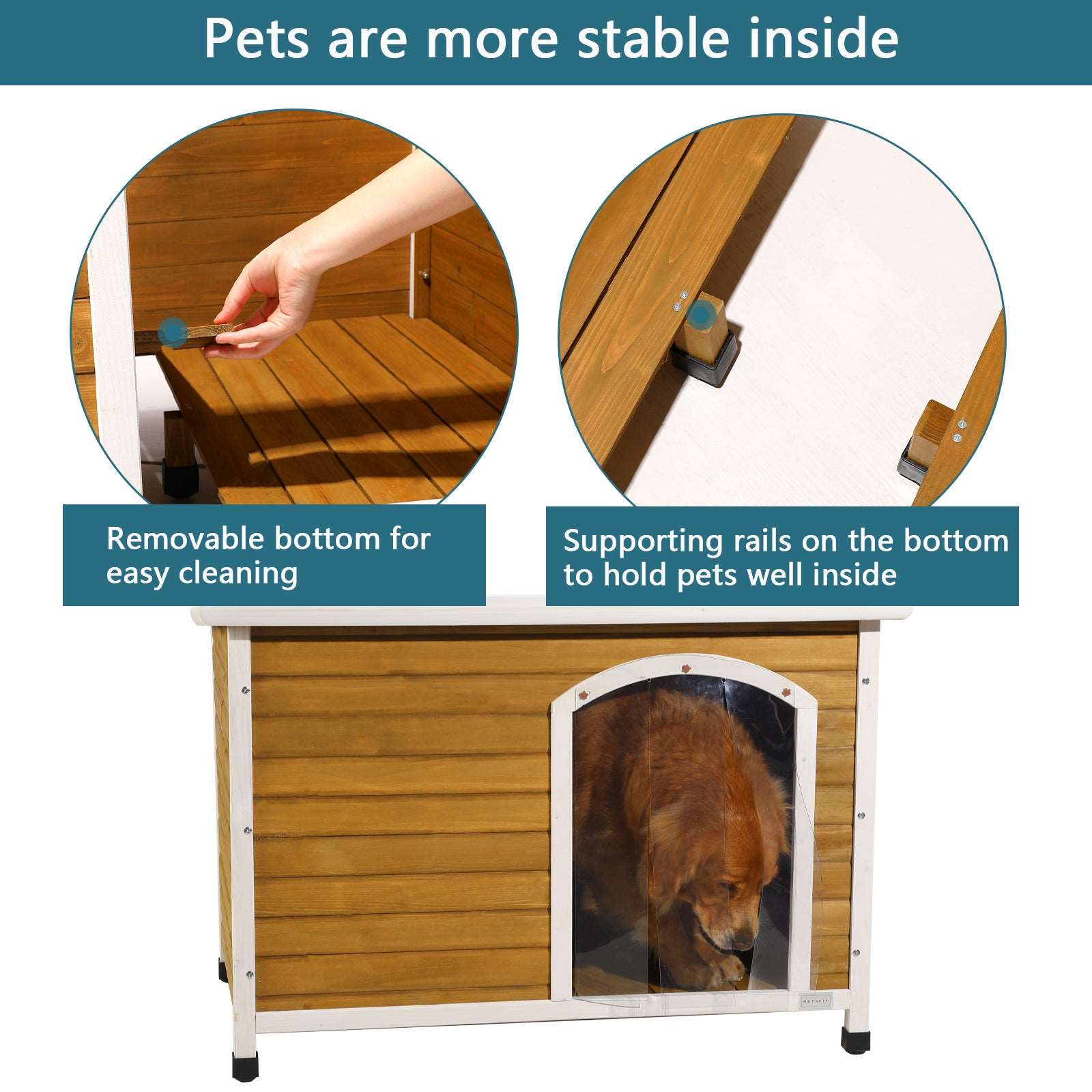 Petsfit-Wooden-Dog-House-for-Medium-to-Large-Dogs-04
