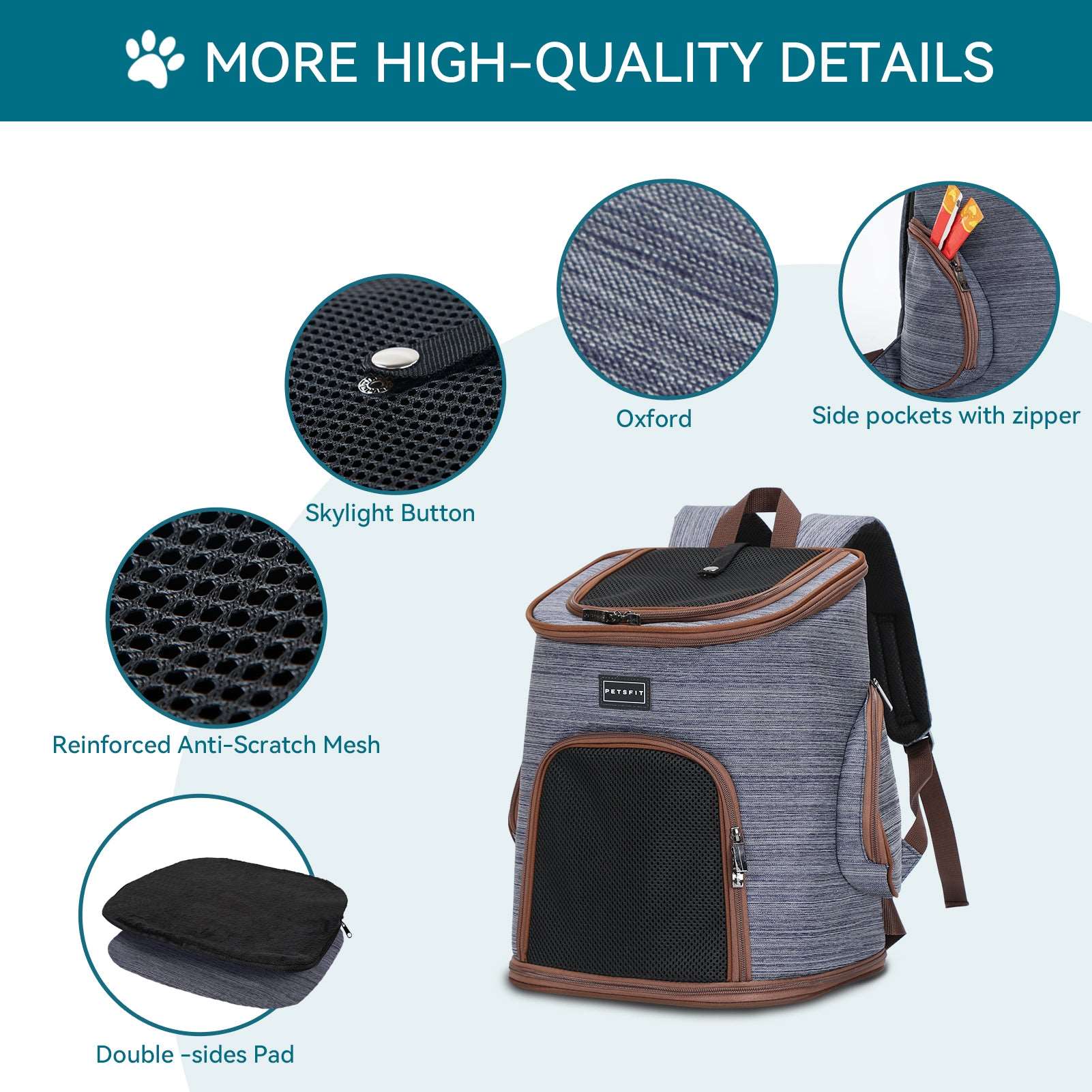 Petsfit-Dog-Backpack-Carrier-for-Small-Animal-Adjustable-Dog-Front-Carrier-04
