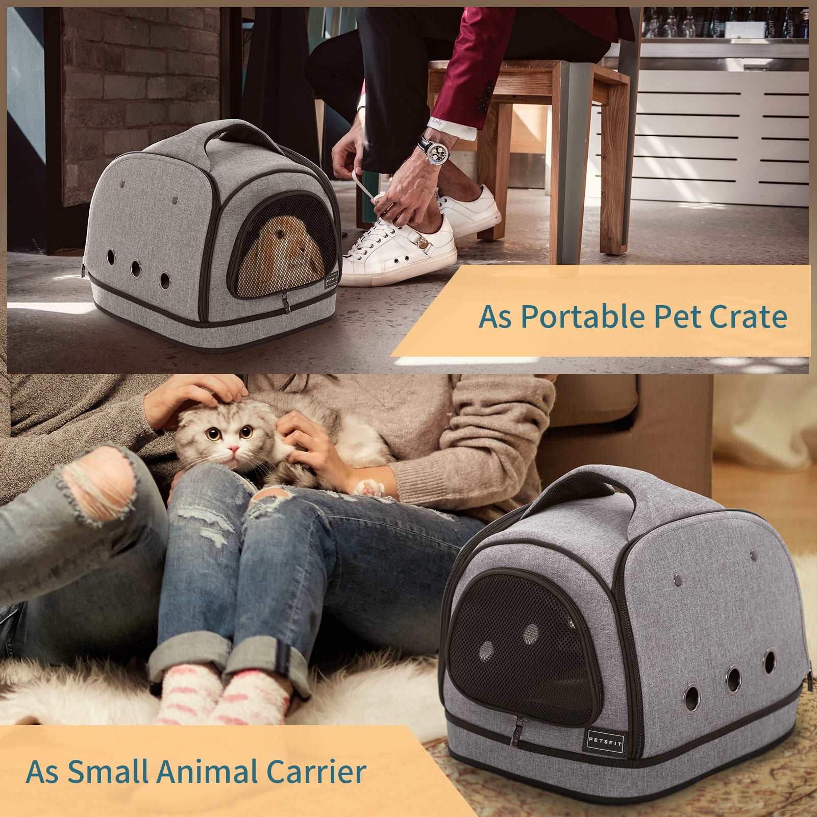 Petsfit-Soft-Sided-Small-Dog-Kennel&Cat-Kennel-04