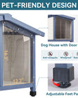 PETSFIT Waterproof PVC Roof Outdoor Dog House