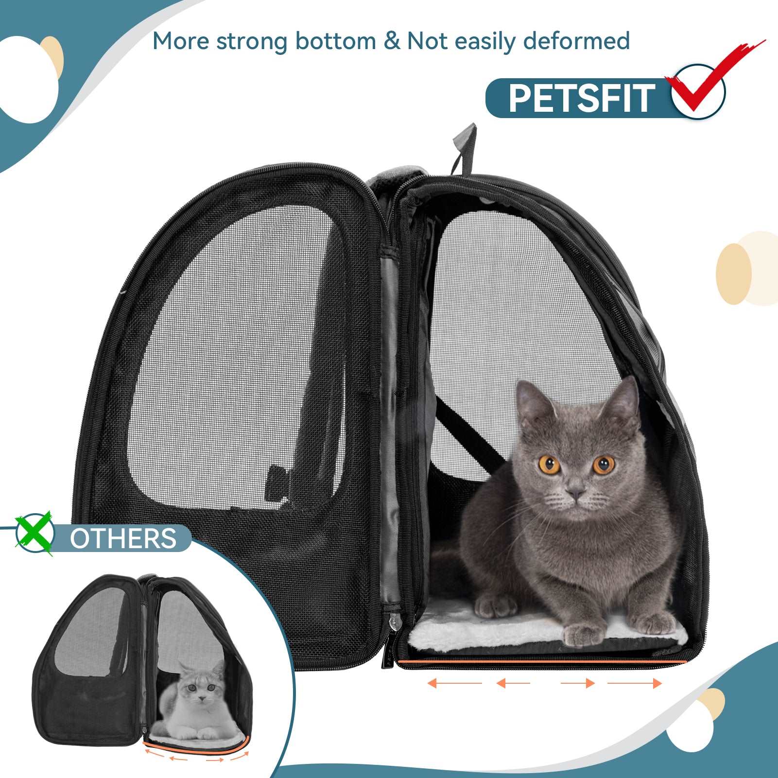 Petsfit-Dog-and-Cat-Backpack-Carrier-Expandable-with-Great-Ventilation-08