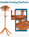 petsfit-outdoor-bird-feeder-stand-wooden-bird-table-tray-feeder-pole-hanger-for-outside-with-real-shingles-and-tripod-base-06