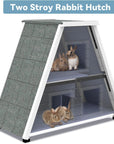 PETSFIT Outside Feral Cat House with Escape Door -  Pet Supplies