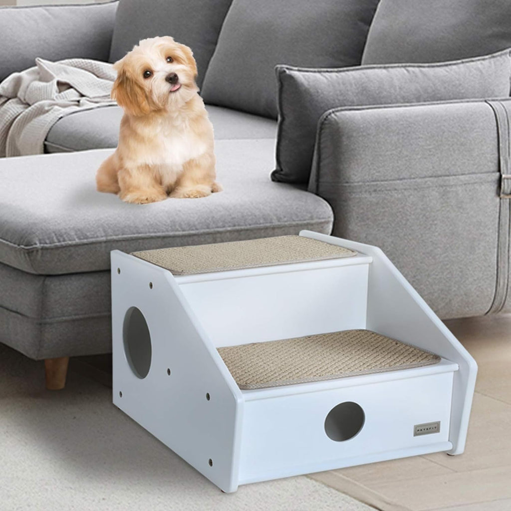 [Available only in the US] Petsfit Wooden cat ramp for Old Cats, Dog Steps for High Bed - PETSFIT STORE