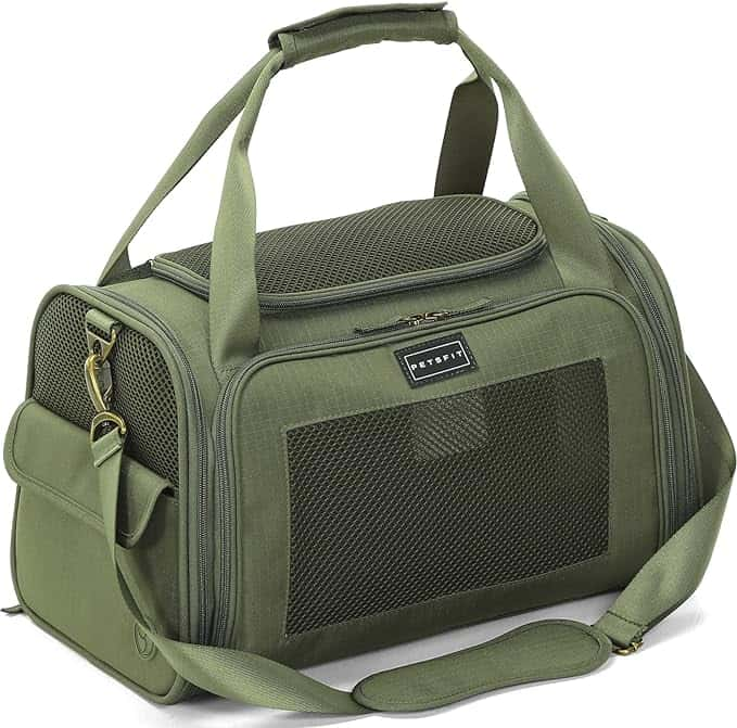  Petsfit Transportbox Katze Hund faltbar Transporttasche Hundetasche - Pet Supplies