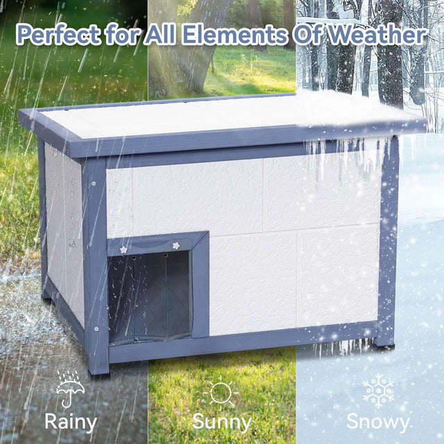 PETSFIT Large Catio Outdoor Cat Enclosure Weatherproof & Waterproof Outside Cat House -  Pet Supplies