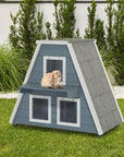 PETSFIT Outside Feral Cat House with Escape Door -  Pet Supplies