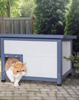 PETSFIT Large Catio Outdoor Cat Enclosure Weatherproof & Waterproof Outside Cat House -  Pet Supplies