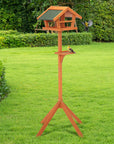 petsfit-outdoor-bird-feeder-stand-wooden-bird-table-tray-feeder-pole-hanger-for-outside-with-real-shingles-and-tripod-base-08