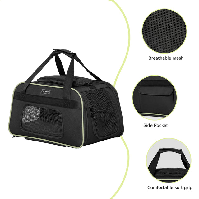 PETSFIT Pet Travel Carrier With Wheels