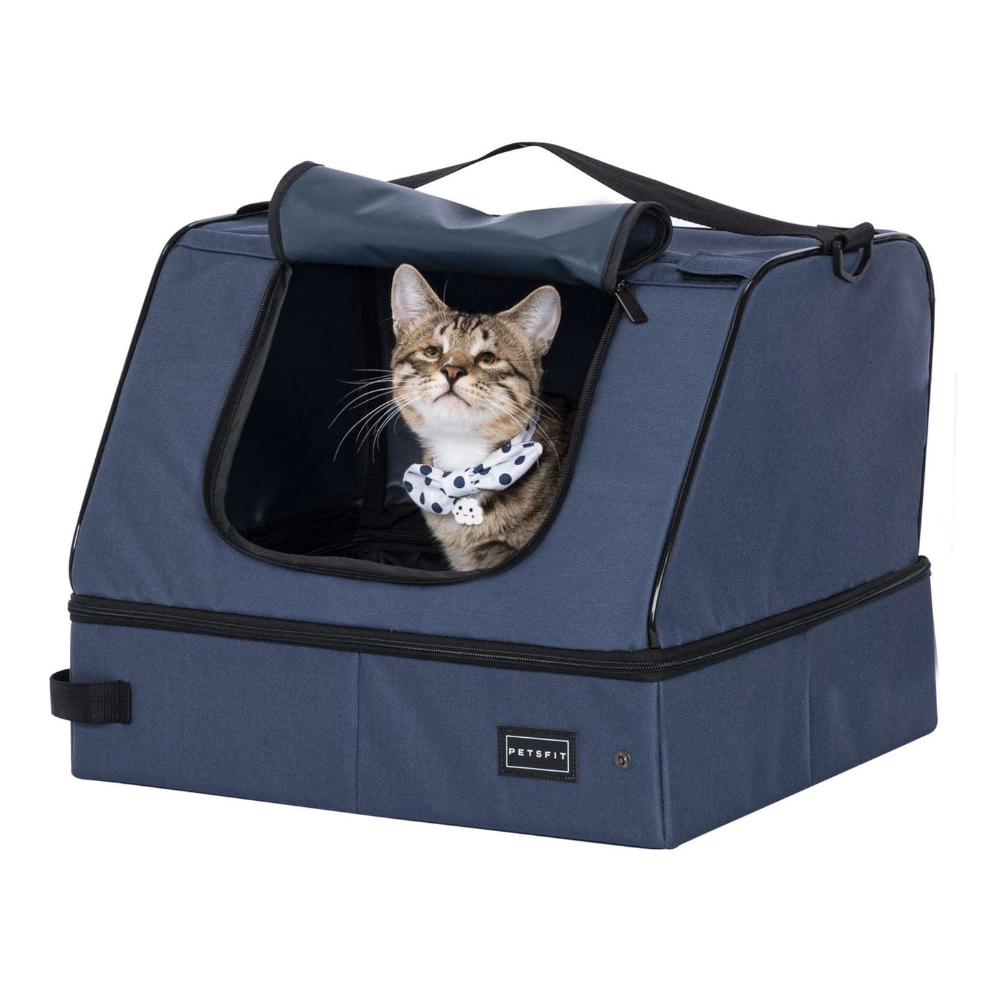 PETSFIT Upgrade Portable Travel Cat Litter Box - PETSFIT STORE