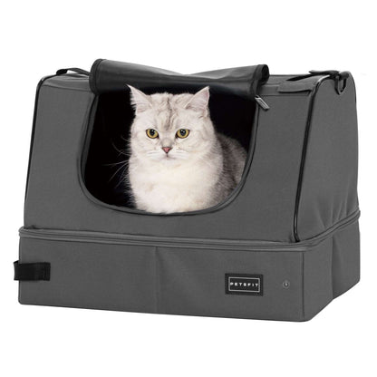 PETSFIT Upgrade Portable Travel Cat Litter Box - PETSFIT STORE