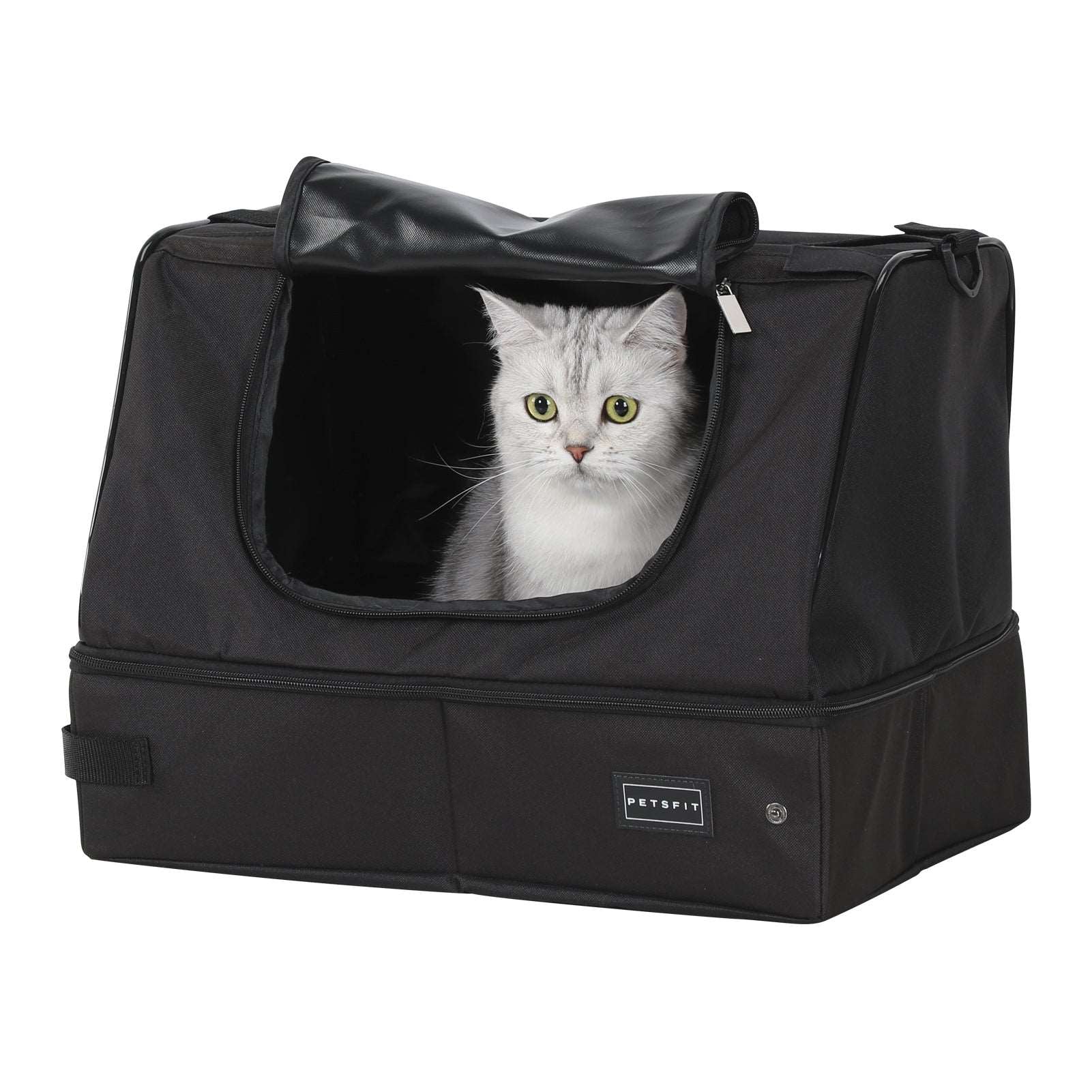 PETSFIT Upgrade Portable Travel Cat Litter Box - PETSFIT STORE