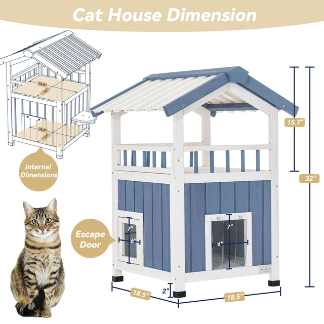 https://petsfit.com/products/petsfit-outside-wooden-cat-house-pvc-roof-door-with-curtain-escape-door-03