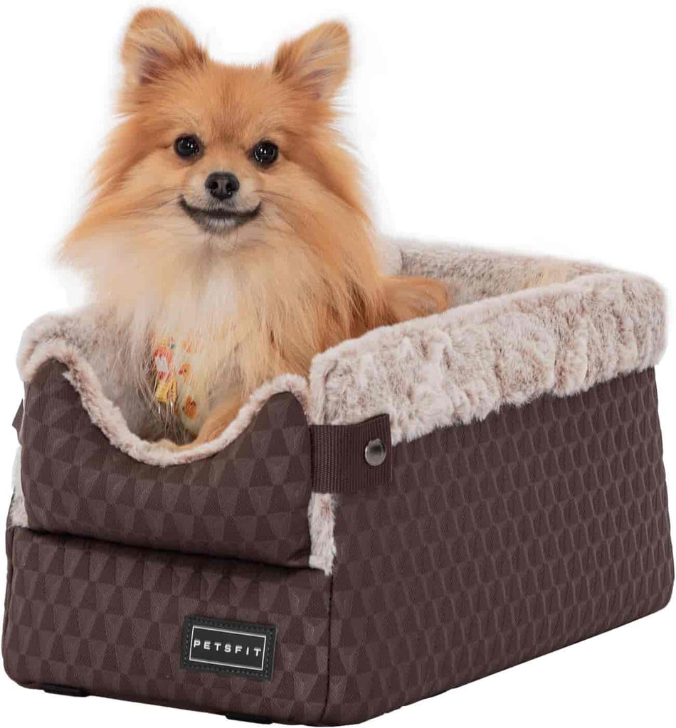 Console-Dog-Car-Seat-Brown