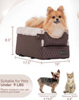 Console-Dog-Car-Seat-Brown