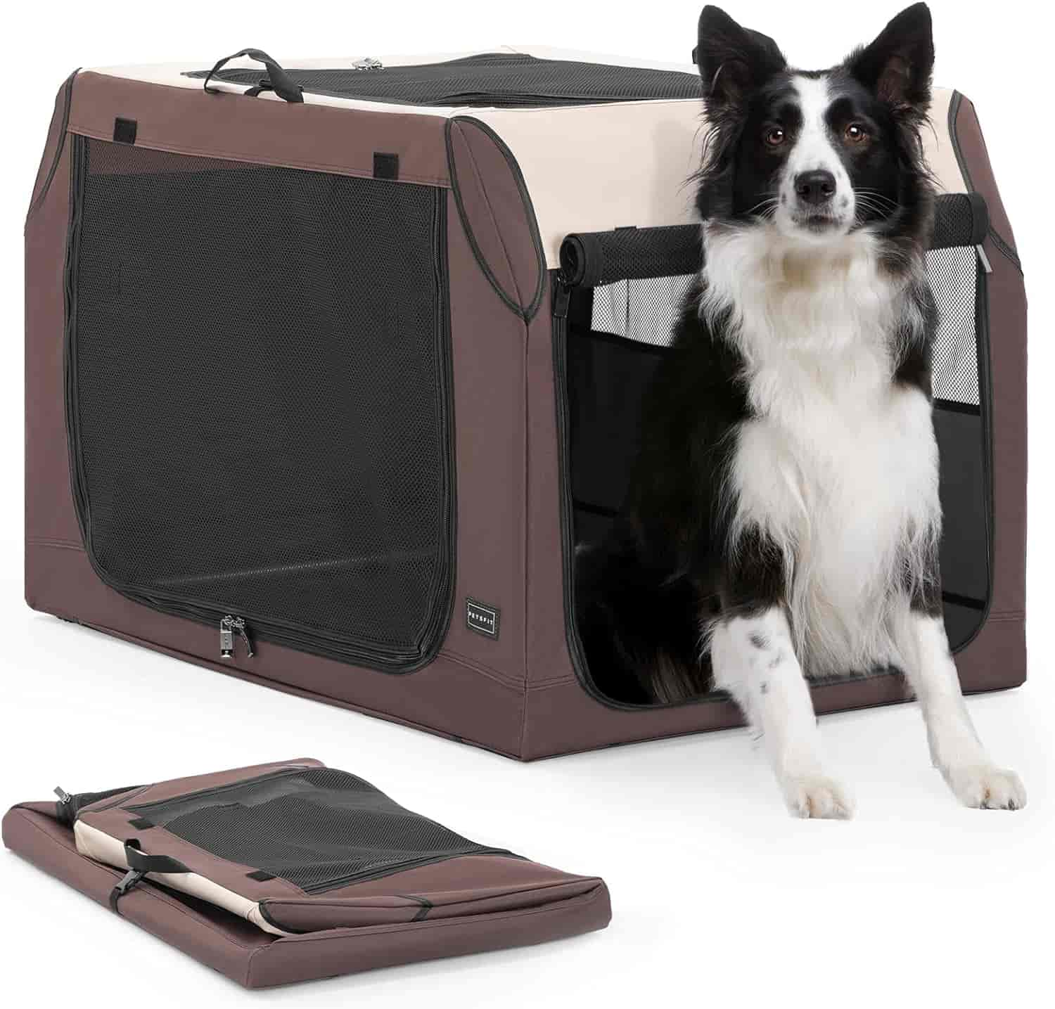 PETSFIT Soft-Sided Portable Travel Kennel for Pet