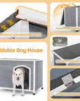 PETSFIT Big Outdoor Dog House