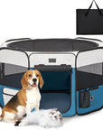 PETSFIT-Dog-Playpen-Blue-M