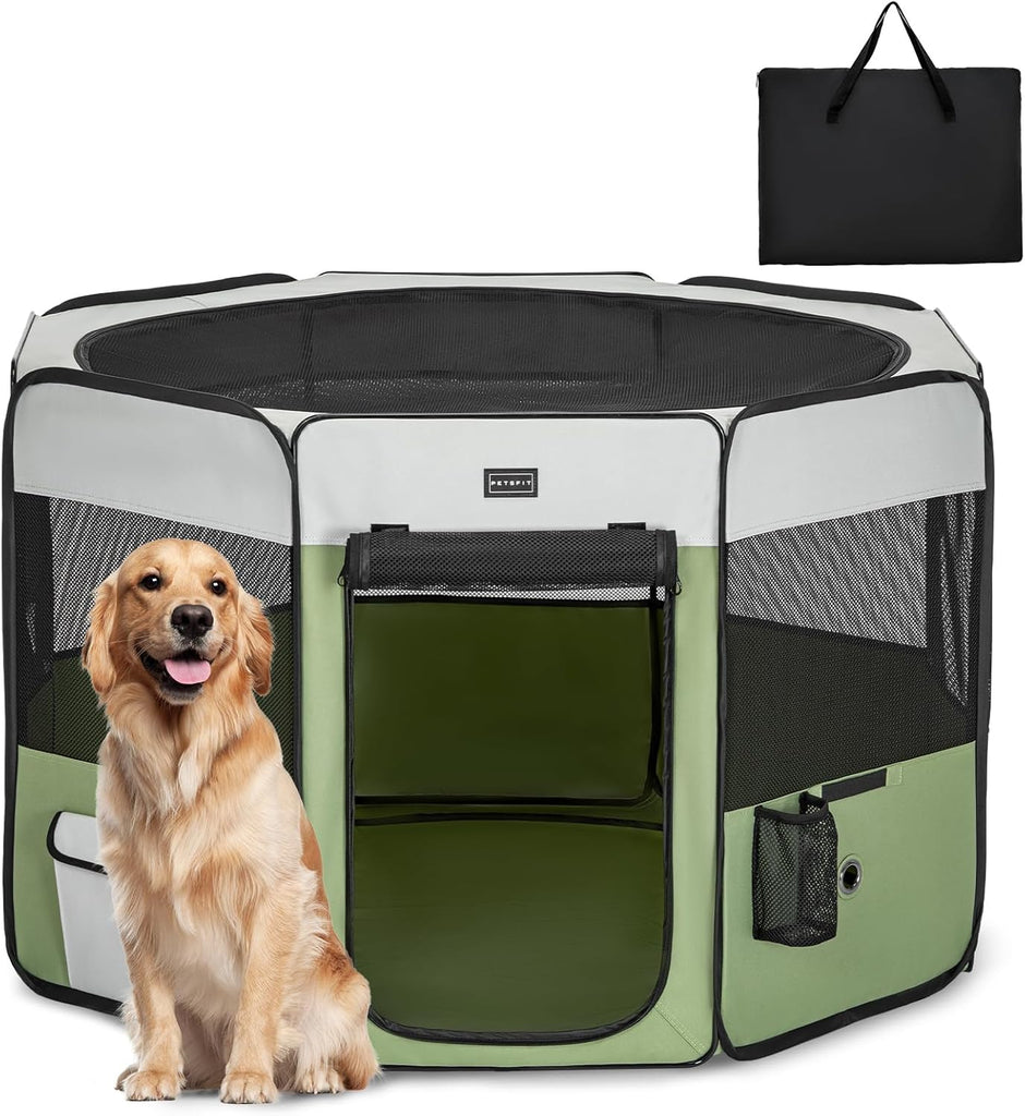 PETSFIT-Pop-Up-Foldable-Large-Dog-Playpen