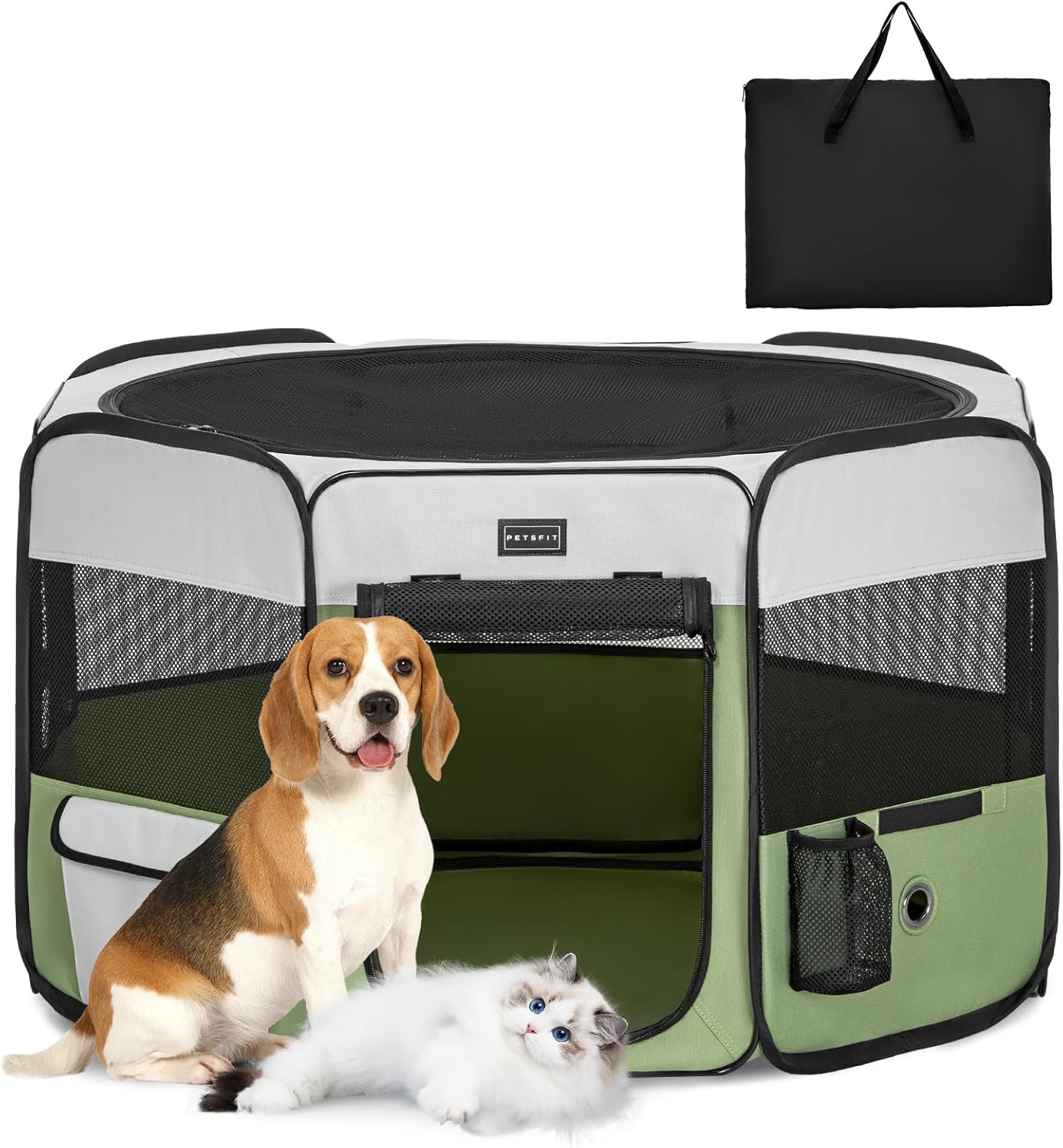 PETSFIT-Pop-Up-Foldable-Large-Dog-Playpen