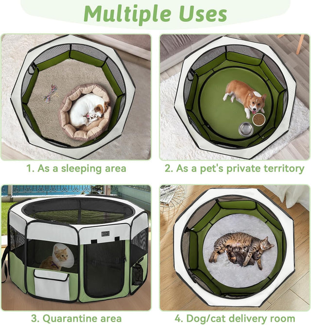 PETSFIT-Pop-Up-Foldable-Large-Dog-Playpen