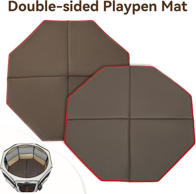 PETSFIT Soft Washable Octagon Playpen Mat