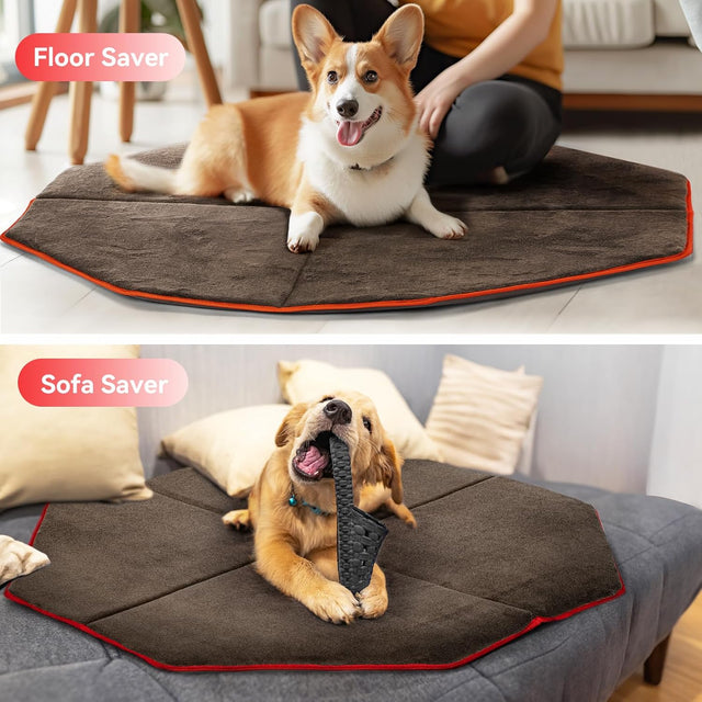 PETSFIT Soft Washable Octagon Playpen Mat