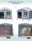 PETSFIT-Extra-Large-Dog-House-for-2-Medium-Dogs