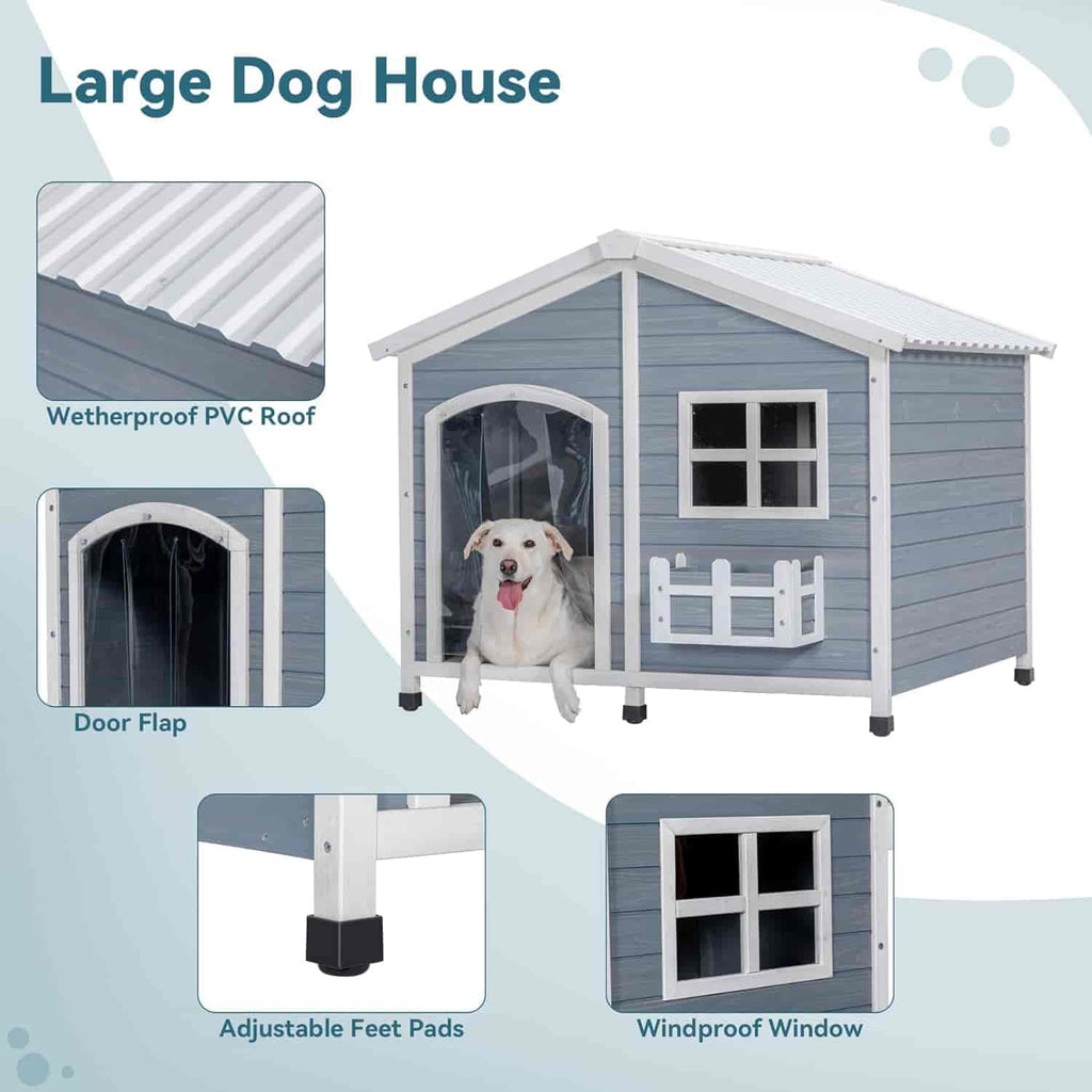 PETSFIT-Extra-Large-Dog-House-for-2-Medium-Dogs