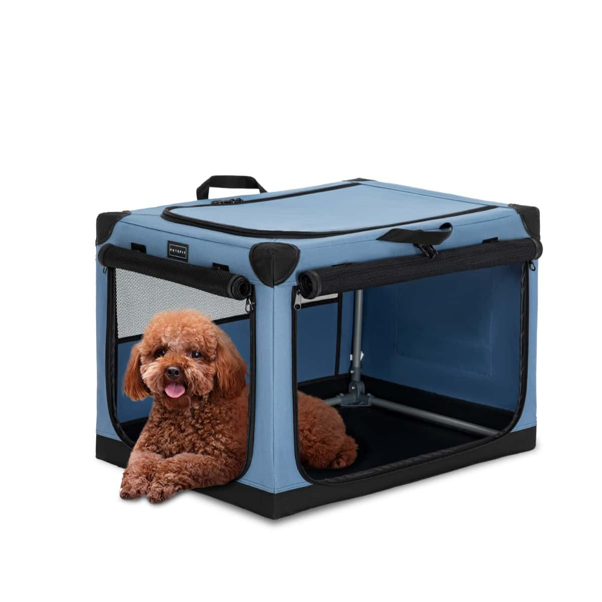 PETSFIT-Portable-Soft_Collapsible-Dog-Crate-blue