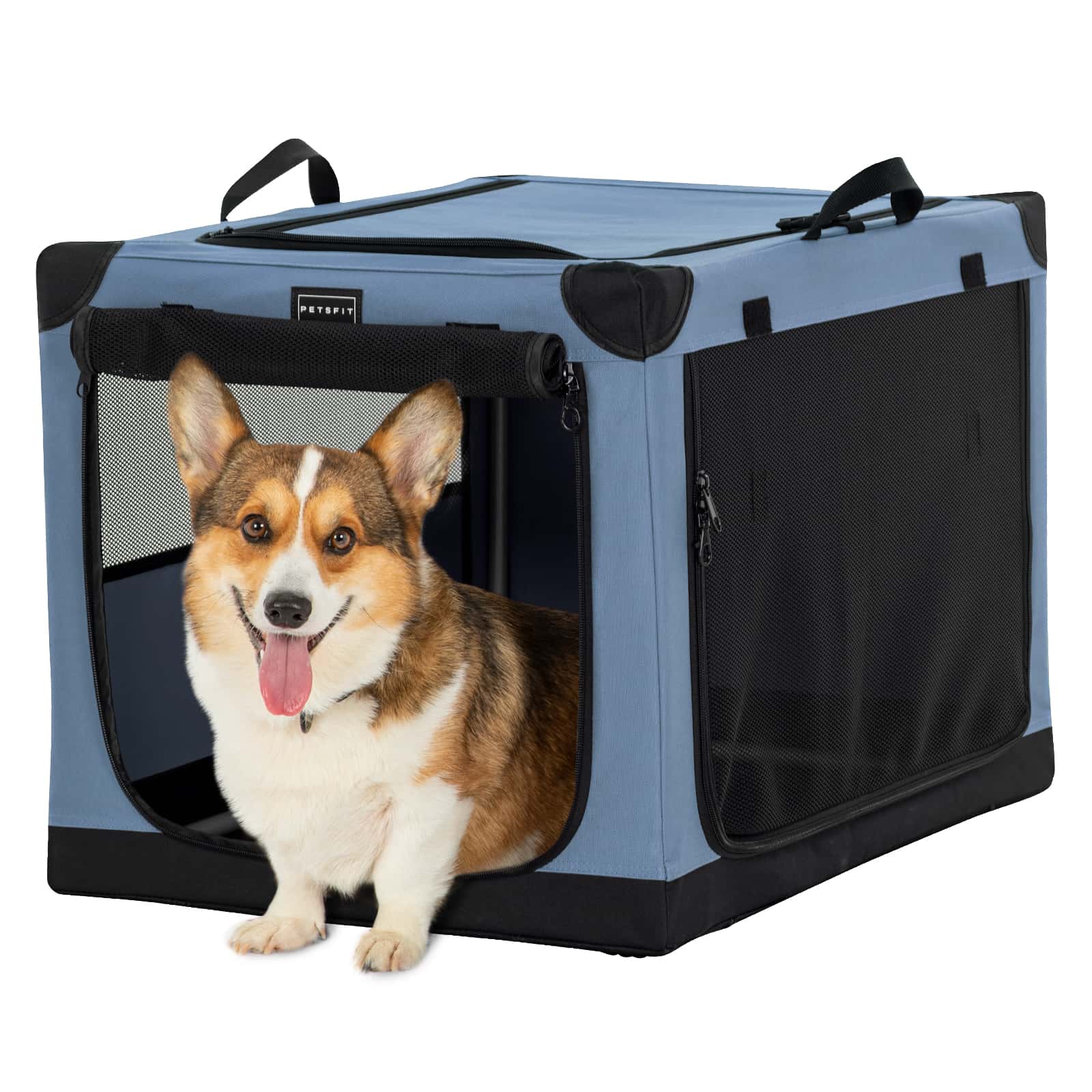 PETSFIT-Portable-Soft_Collapsible-Dog-Crate-blue