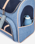 PETSFIT Denim Backpack for Pets