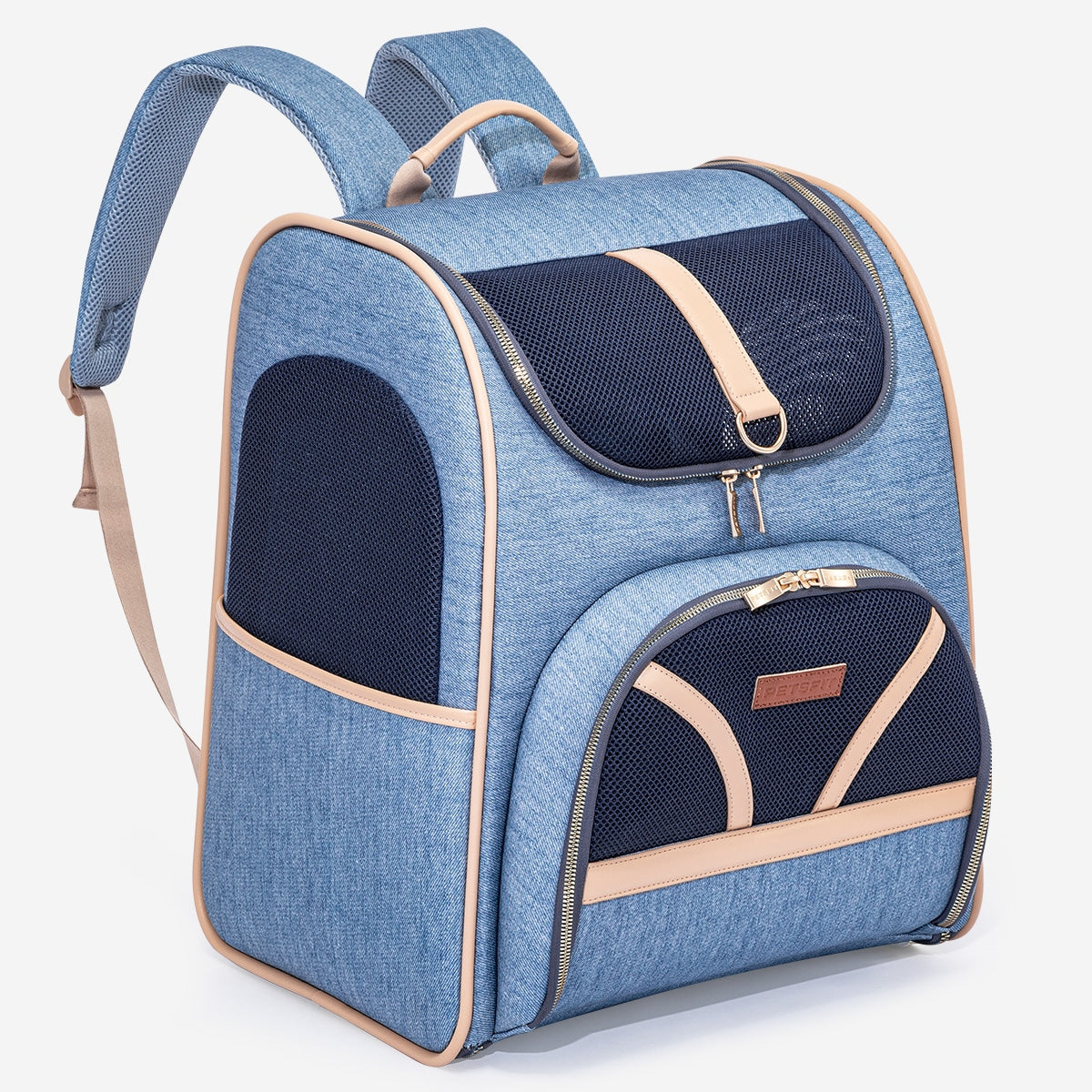 PETSFIT Denim Backpack for Pets