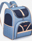 PETSFIT Denim Backpack for Pets