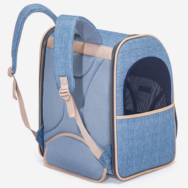 PETSFIT Denim Backpack for Pets