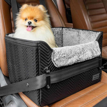PETSFIT-Dog-Car-Seat-PU-Leather-with-Patent-Safe-Buckles-BLACK