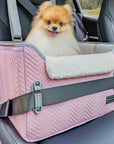 PETSFIT Dog Car Seat Pink