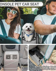 PETSFIT Multipurpose Console Dog Car Seat