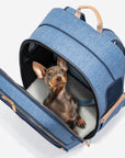 PETSFIT Pet Denim Blue Backpack