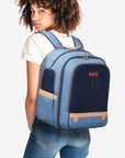 PETSFIT Pet Denim Blue Backpack