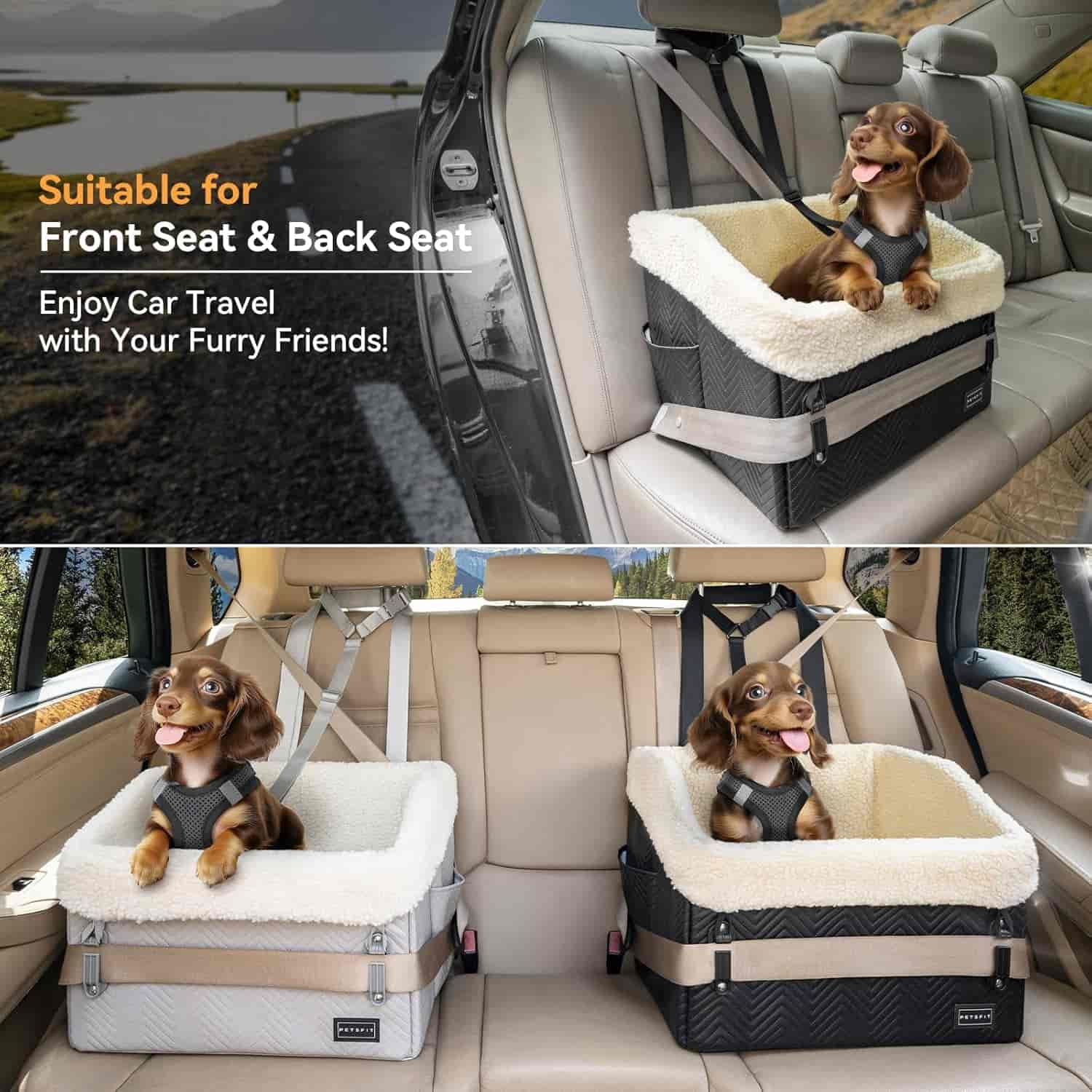 PETSFIT Small Dog Car Seat