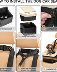 PETSFIT Small Dog Car Seat