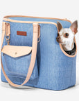 PETSFIT Stylish Denim Pet Tote Bags