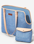 PETSFIT Stylish Denim Pet Tote Bags