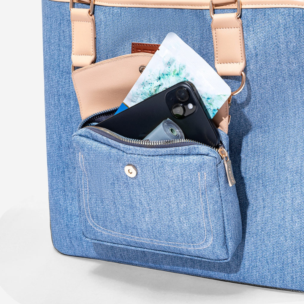 PETSFIT Stylish Denim Pet Tote Bags