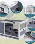 PETSFIT Huge Rabbit Cage 