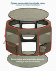 PETSFIT Pet Pop Up Playpen Portable Small Dog Pen For Small Medium Dogs Puppy - PETSFIT STORE